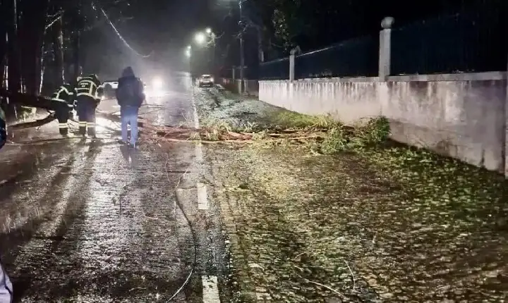 Mau tempo provoca 15 ocorrências em Paços de Ferreira