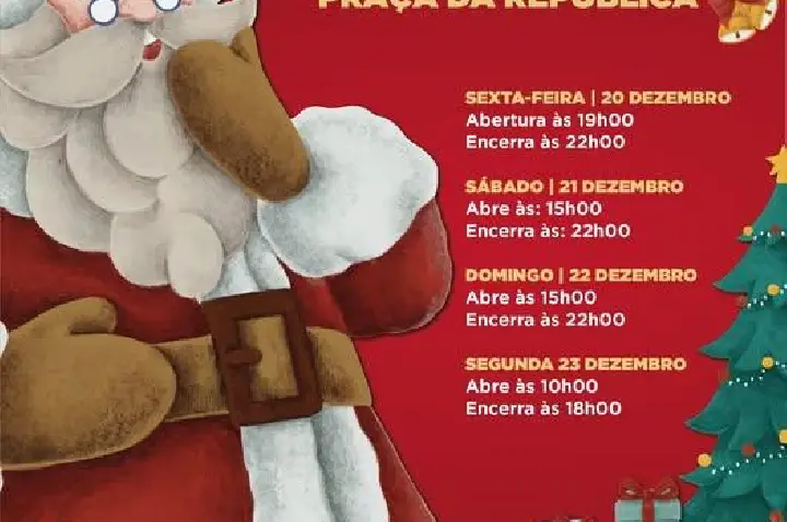 Mercado de Natal em Paços de Ferreira