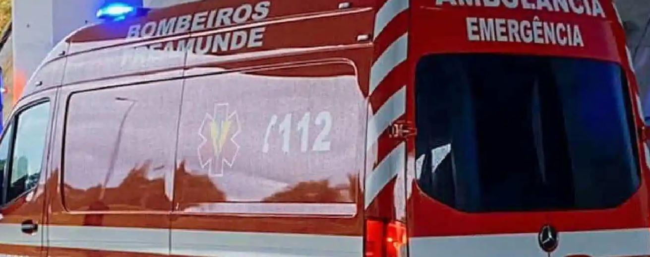 Televisão incendeia-se e fogo deflagra em habitação na cidade de Freamunde