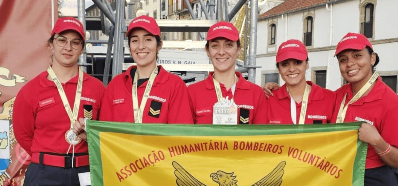 Bombeiras de Paços de Ferreira conquistam 3.º lugar na competição “Bombeiros de Ferro”