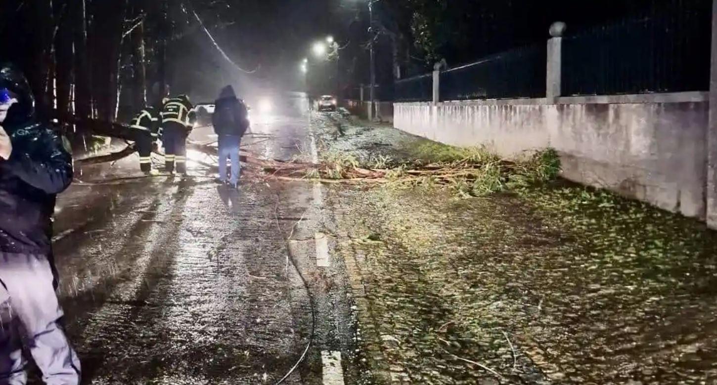 Mau tempo provoca 15 ocorrências em Paços de Ferreira